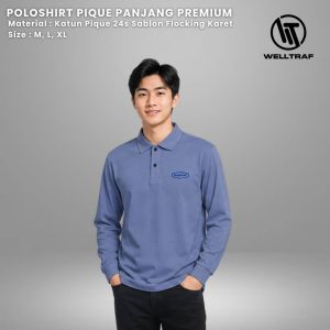 Poloshirt Pique Panjang