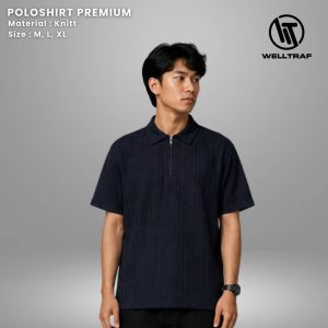Poloshirt Knitt